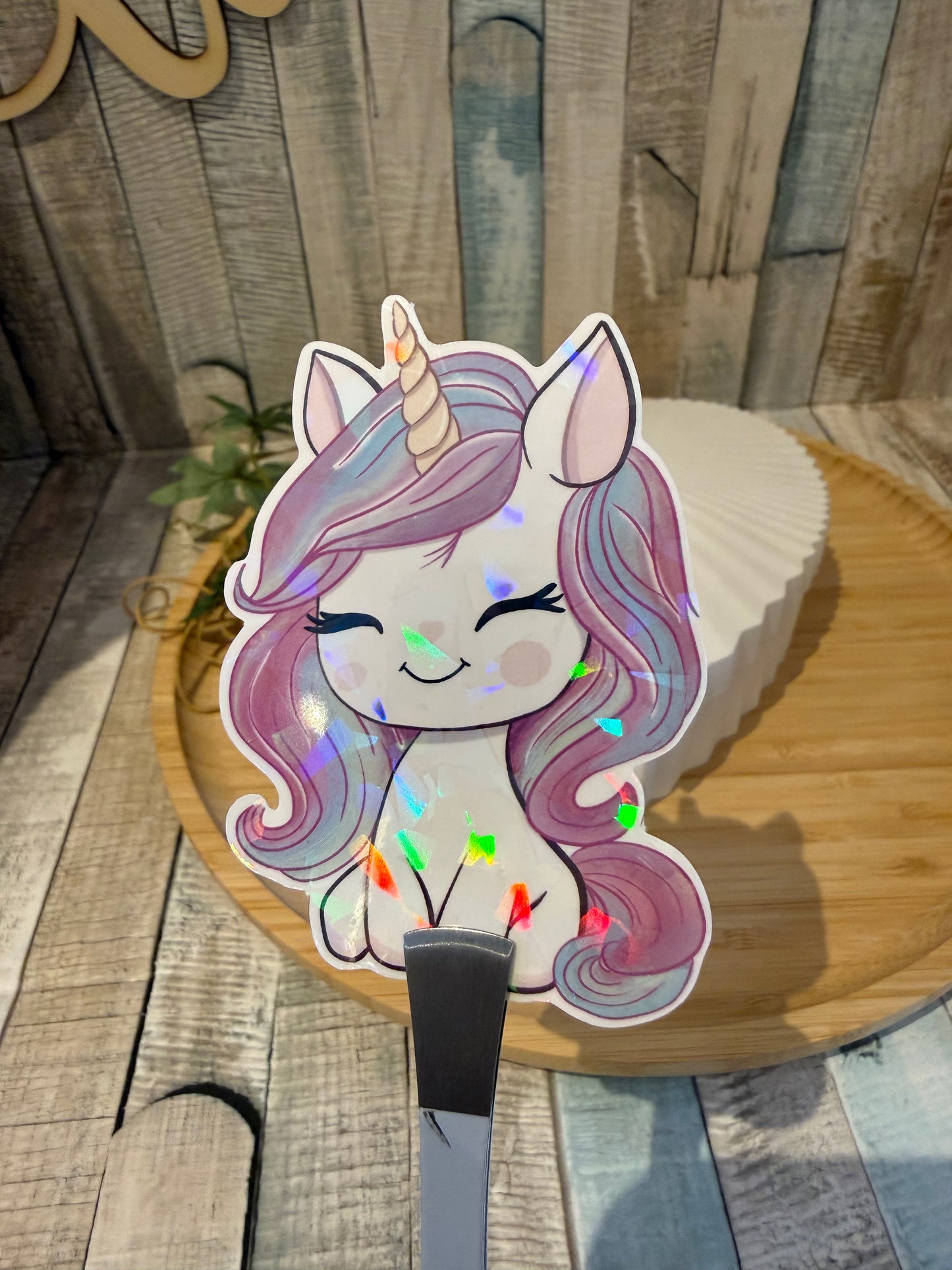 Sticker Eli, das Einhorn, Aufkleber zum verschönern und dekorieren.