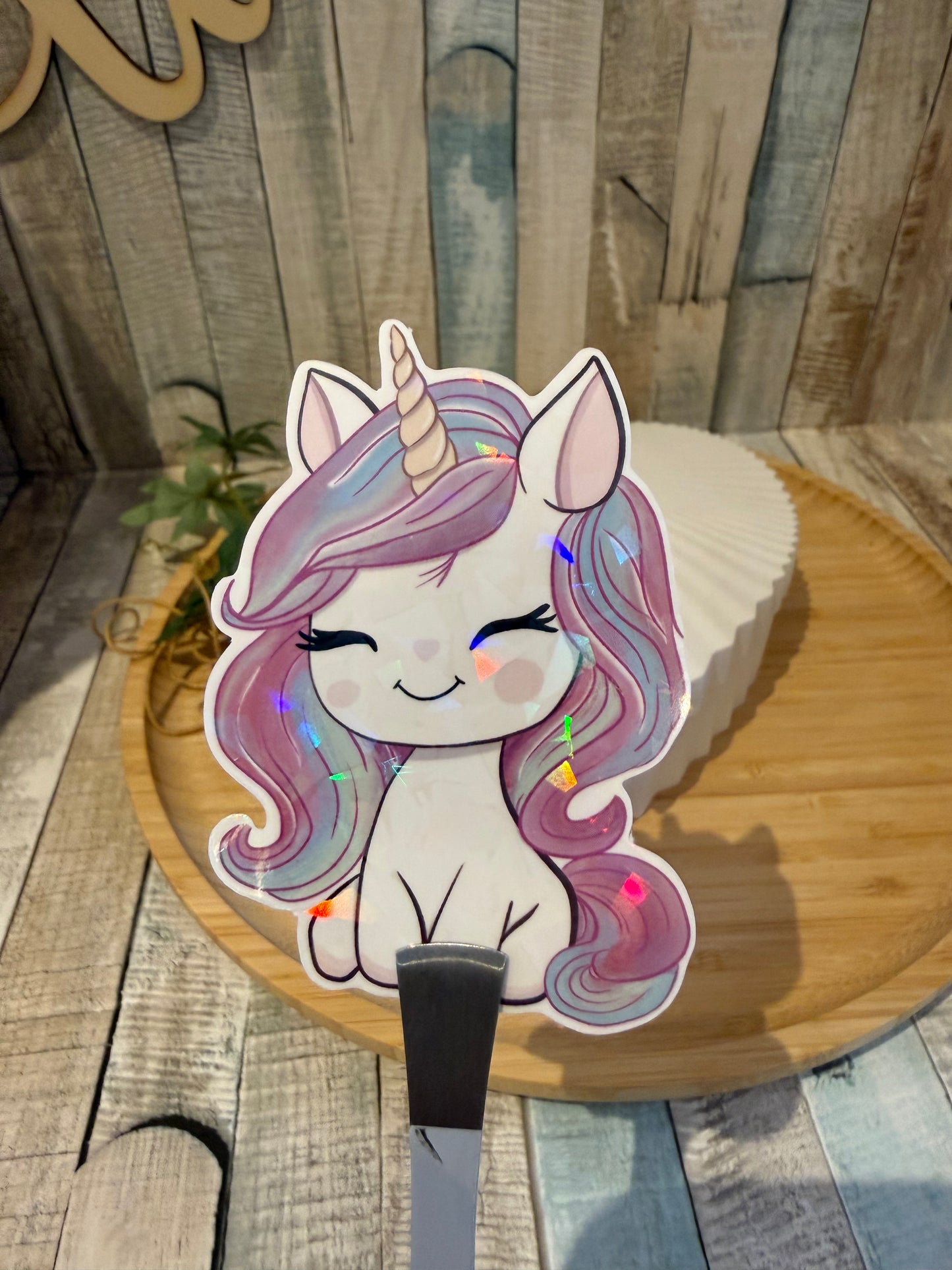 Sticker Eli, das Einhorn, Aufkleber zum verschönern und dekorieren.